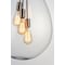 Maxim Lighting Gourd 3-Light 15.75" Wide Satin Nickel Pendant Light 10164CLSN - alternate 3